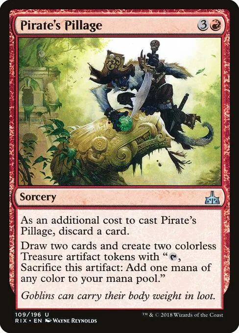 Pirate's Pillage 109/196