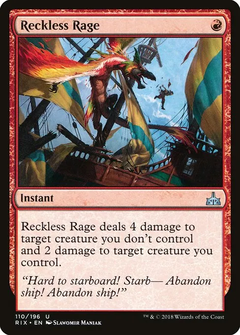 Reckless Rage 110/196