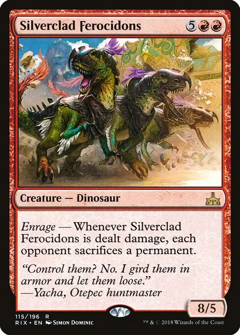 Silverclad Ferocidons 115/196