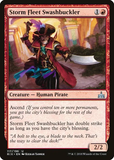 Storm Fleet Swashbuckler 117/196
