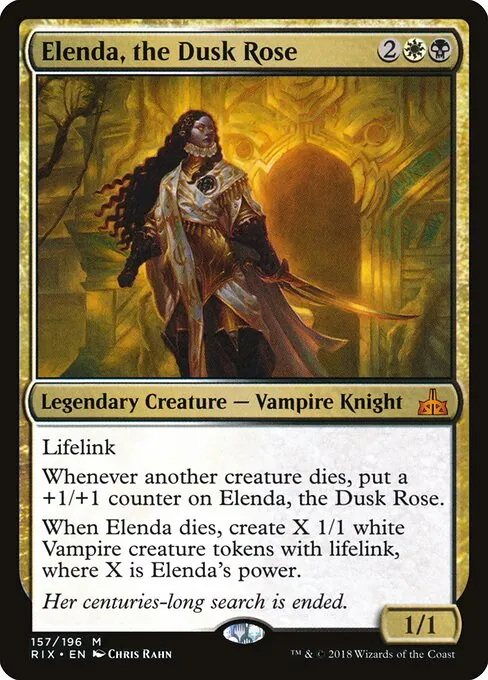 Elenda, the Dusk Rose 157/196