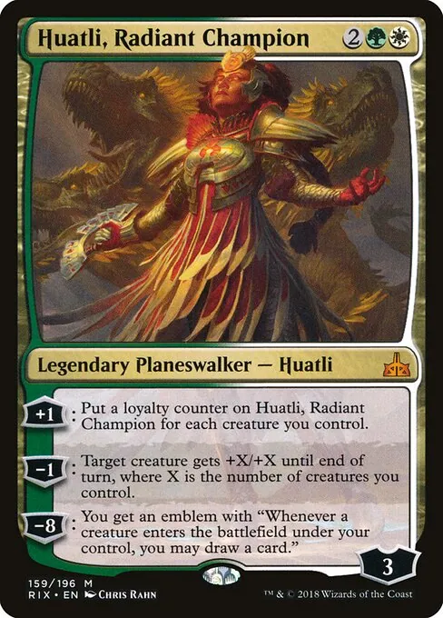 Huatli, Radiant Champion 159/196