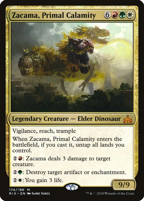 Zacama, Primal Calamity 174/196