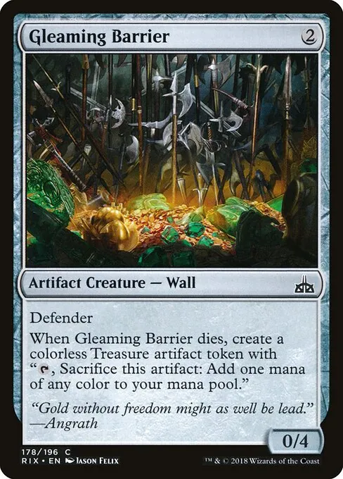 Gleaming Barrier 178/196