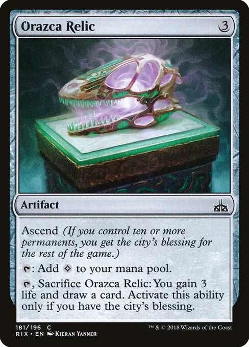 Orazca Relic 181/196