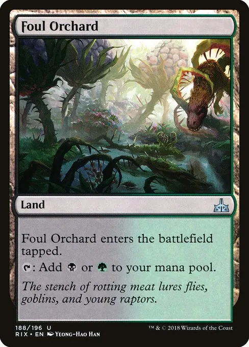 Foul Orchard 188/196