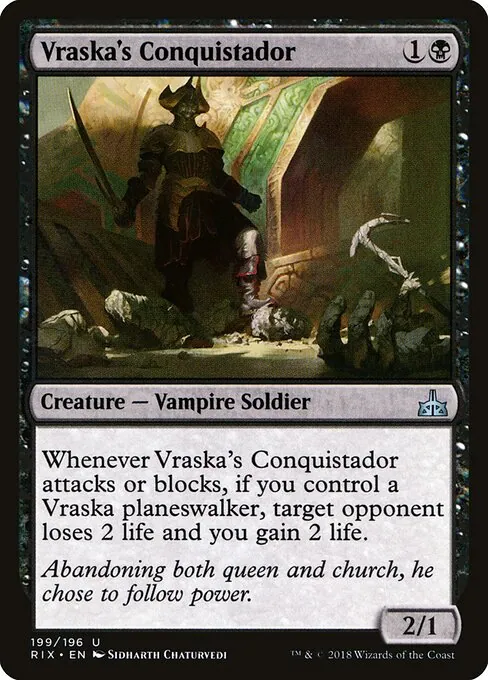 Vraska's Conquistador 199/196