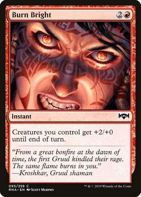 Burn Bright 093/259