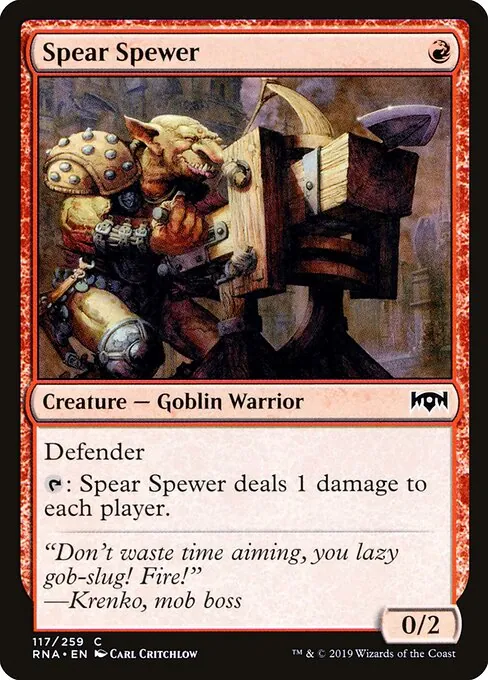 Spear Spewer 117/259