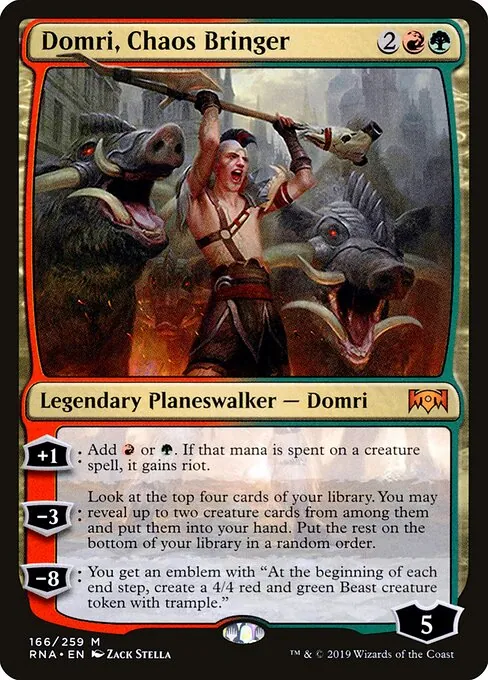 Domri, Chaos Bringer 166/259