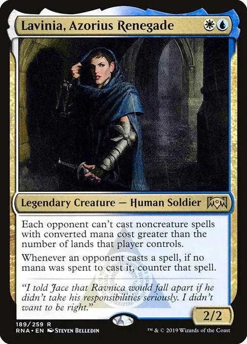 Lavinia, Azorius Renegade 189/259