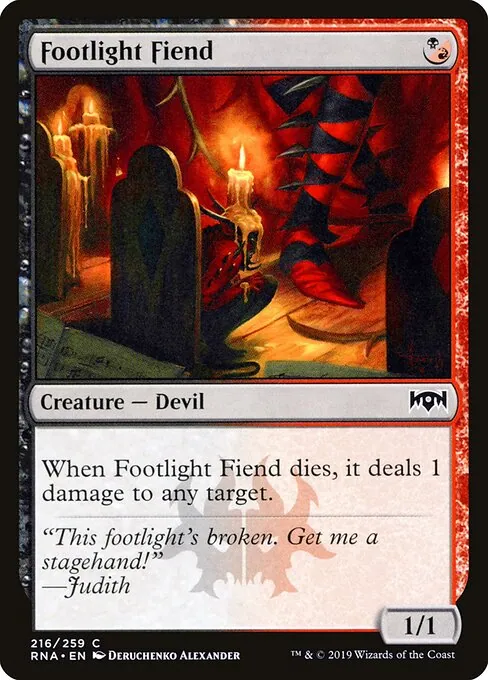 Footlight Fiend 216/259