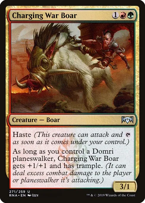 Charging War Boar 271/259