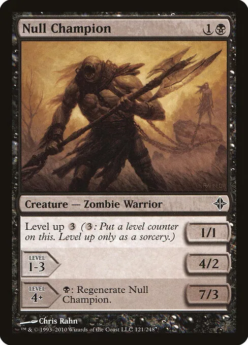 Null Champion 121/248