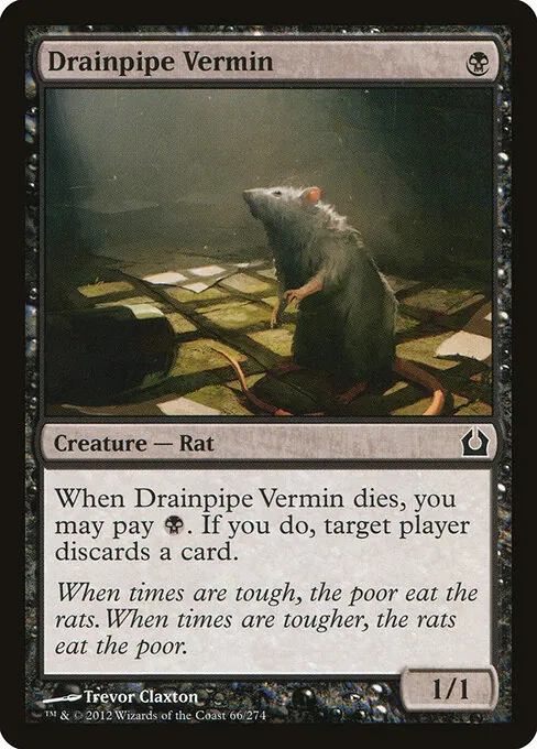 Drainpipe Vermin 066/274
