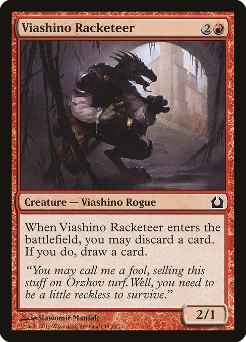 Viashino Racketeer 112/274