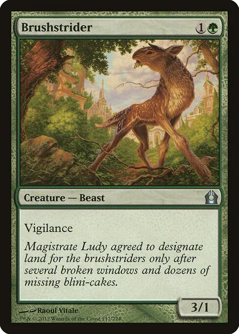 Brushstrider 117/274
