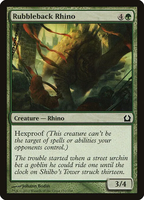 Rubbleback Rhino 132/274