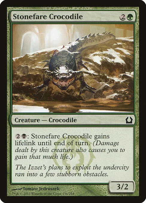 Stonefare Crocodile 136/274