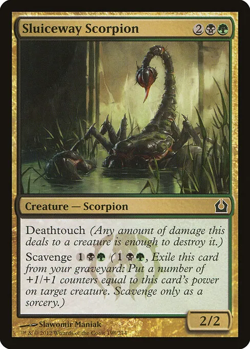 Sluiceway Scorpion 198/274