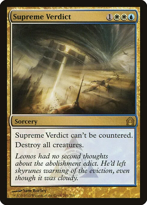 Supreme Verdict 201/274