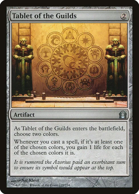 Tablet of the Guilds 235/274
