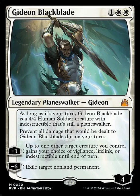 Gideon Blackblade 020/291