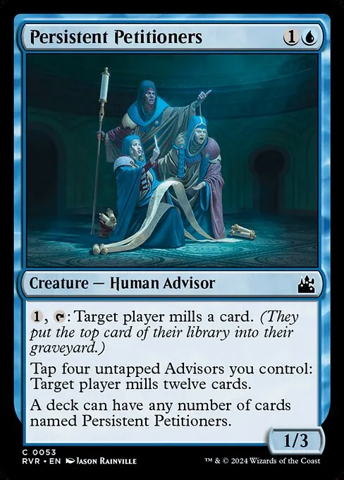 Persistent Petitioners 053/291