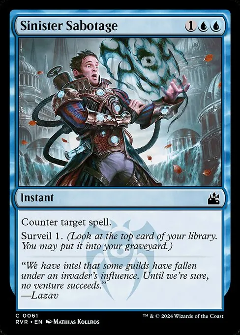 Sinister Sabotage 061/291