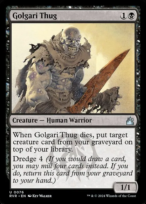Golgari Thug 076/291