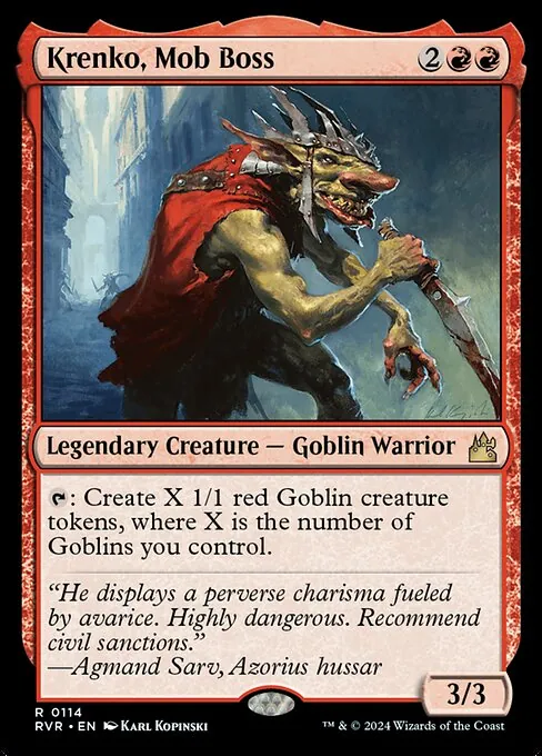 Krenko, Mob Boss 114/291