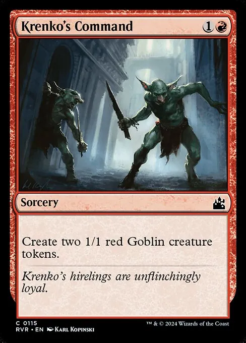 Krenko's Command 115/291