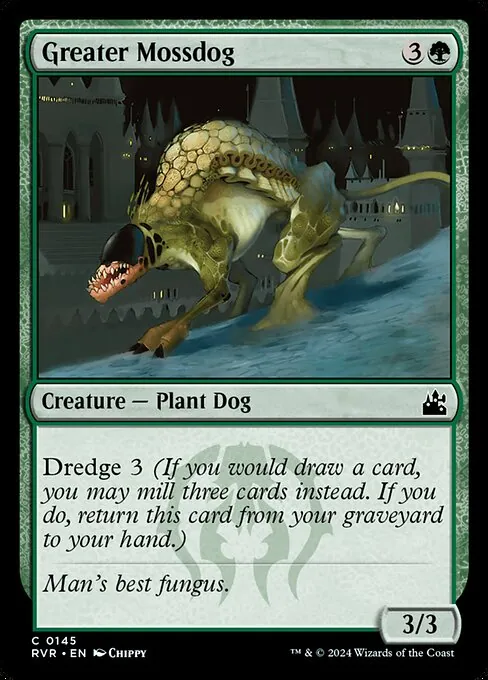 Greater Mossdog 145/291