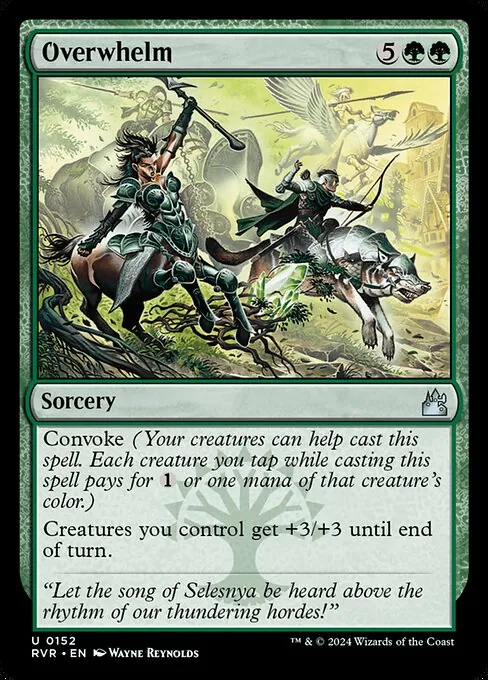 Overwhelm 152/291