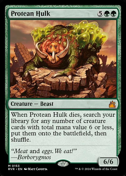 Protean Hulk 153/291