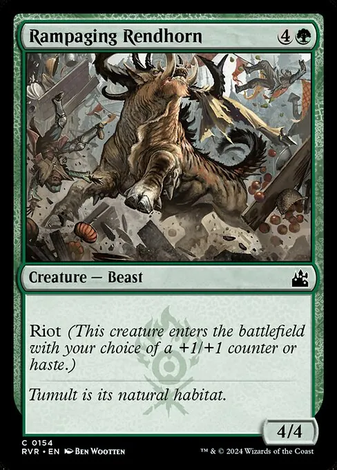 Rampaging Rendhorn 154/291