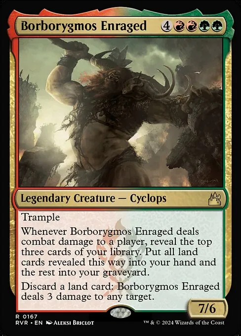 Borborygmos Enraged 167/291