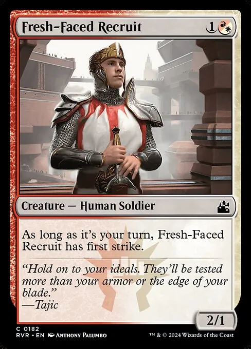 Fresh-Faced Recruit 182/291