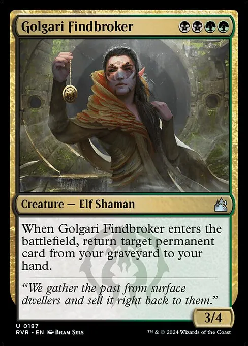 Golgari Findbroker 187/291