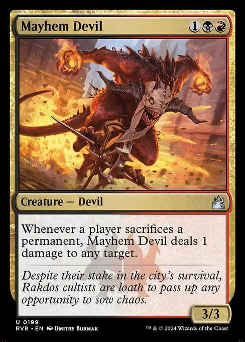 Mayhem Devil 199/291