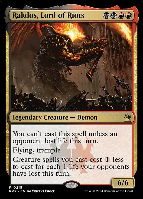 Rakdos, Lord of Riots 215/291