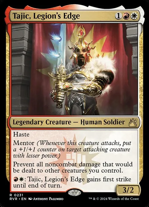 Tajic, Legion's Edge 231/291