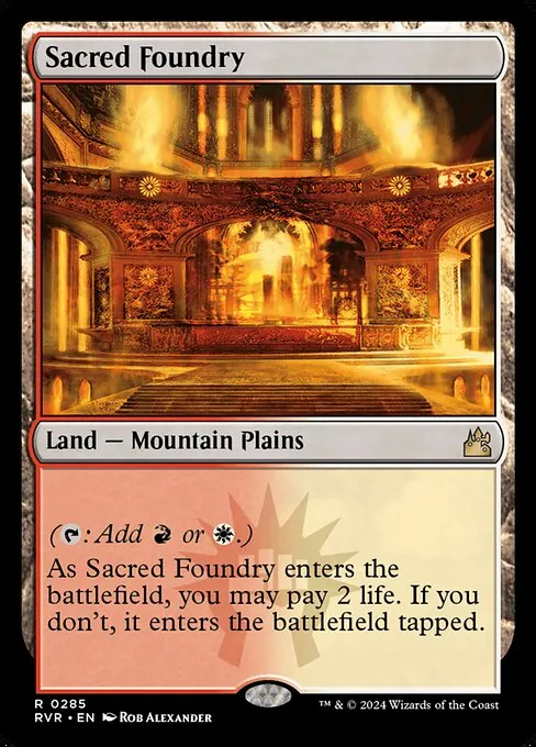 Sacred Foundry 285/291