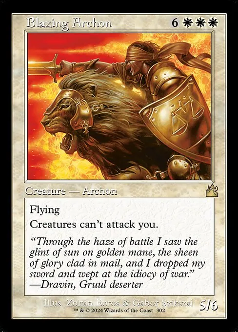 Blazing Archon 302/291