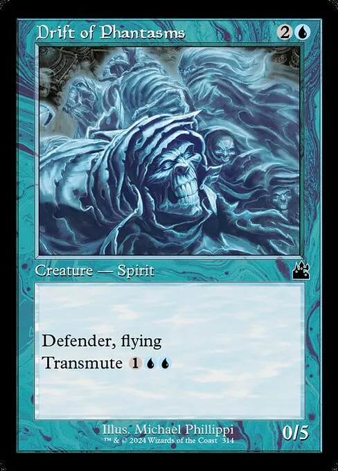 Drift of Phantasms 314/291