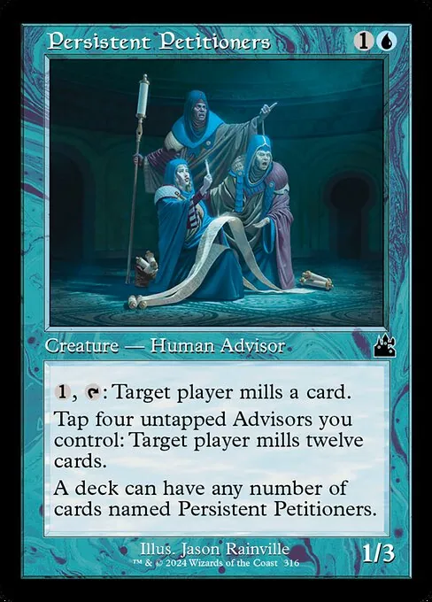 Persistent Petitioners 316/291
