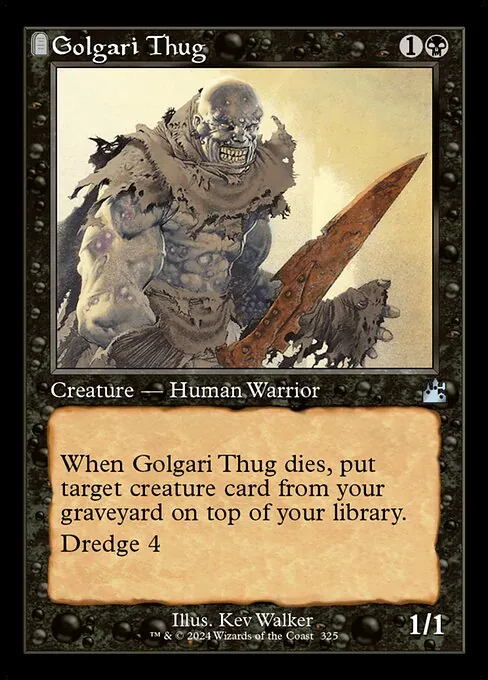 Golgari Thug 325/291