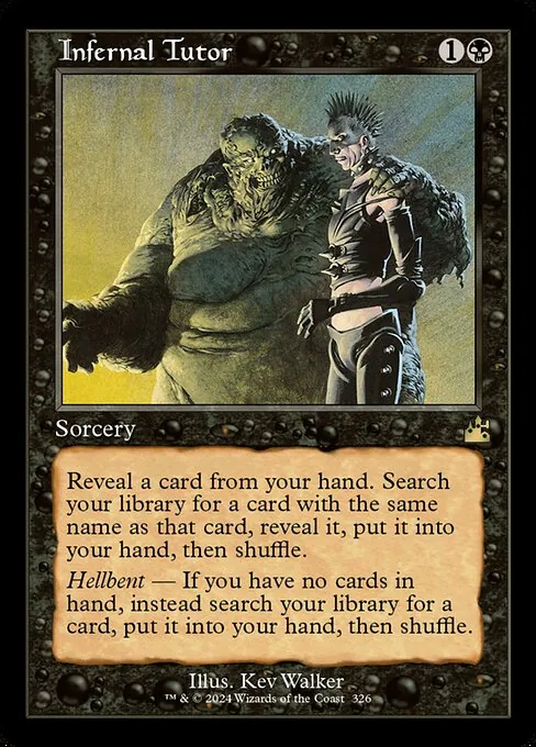 Infernal Tutor 326/291