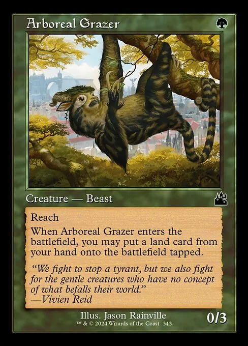 Arboreal Grazer 343/291
