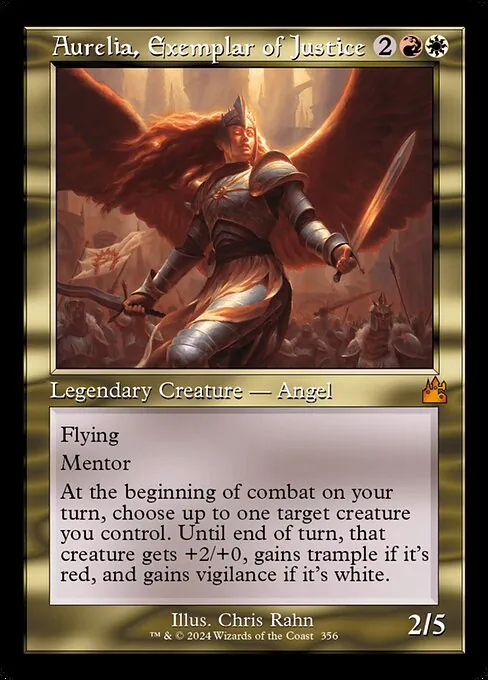 Aurelia, Exemplar of Justice 356/291